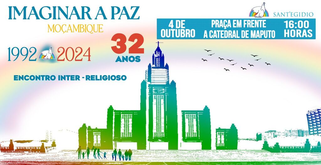 4 de outubro: Celebra-se a paz em Moçambique. Encontros e assembleias nas escolas das principais cidades e das aldeias. Celebração inter-religiosa em Maputo